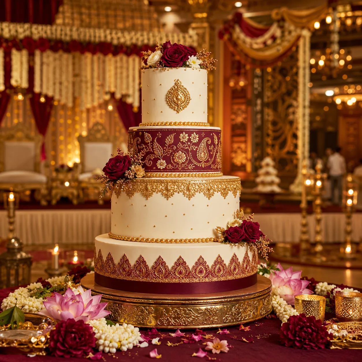 Cake by Saran AI-generated illustration, not actual Vendor work